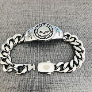 Harley Davidson skull Bracelet