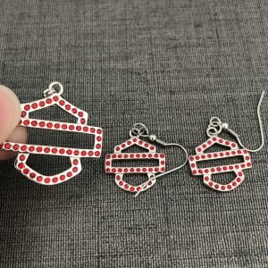 Harley Davidson logo Earrings