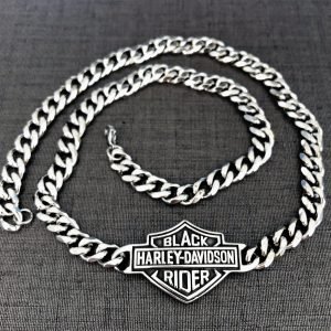 Harley Davidson logo Necklace