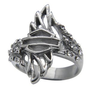 Harley Davidson logo ring