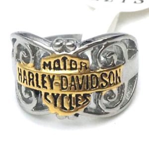 Harley Davidson decorated ring