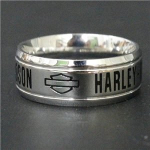 Harley Davidson logo ring