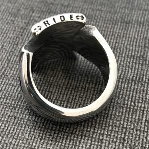 Harley Davidson logo ring