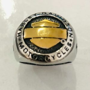 Harley Davidson logo ring