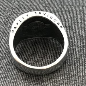Harley Davidson logo ring