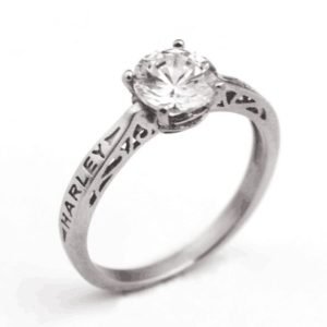 Harley Davidson Diamond ring