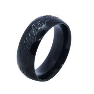 Harley Davidson black ring