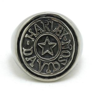 Harley Davidson american star ring
