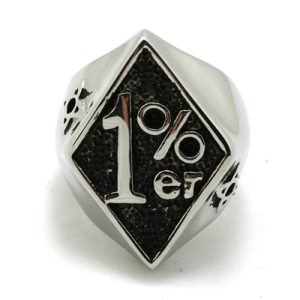 Harley Davidson 1%er ring