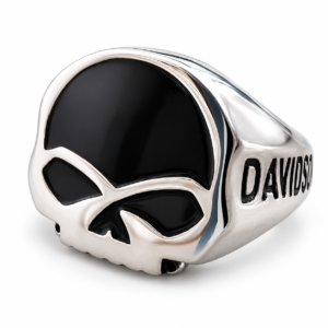 Bold Skull Side Ring – independent biker-inspired jewelry